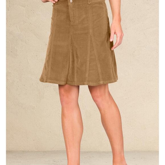 Athleta Whenever Corduroy Skirts Dark Green Size 2 Academia Preppy School Girl - Picture 11 of 11